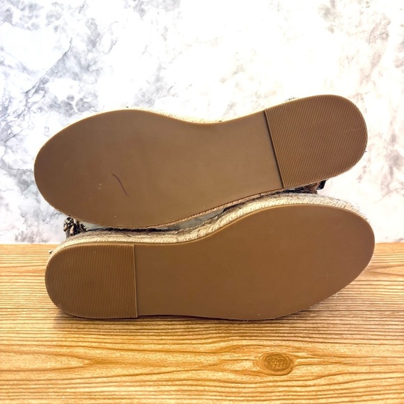 Steve Madden Gabi Snakeskin Print Espadrille Platform Sandals Size 7.5 - Picture 6 of 6